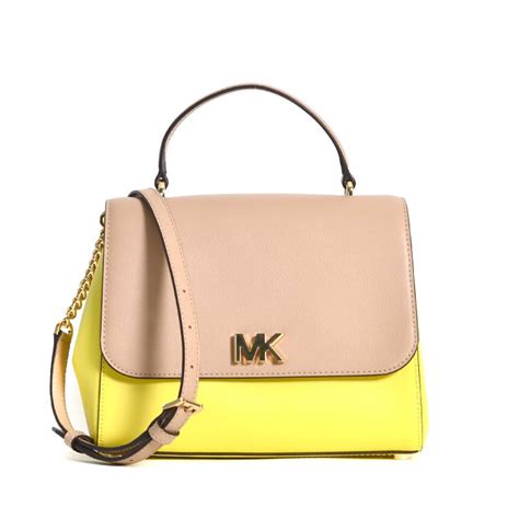 michael kors mott medium top handle satchel|Mott Medium Leather Satchel .